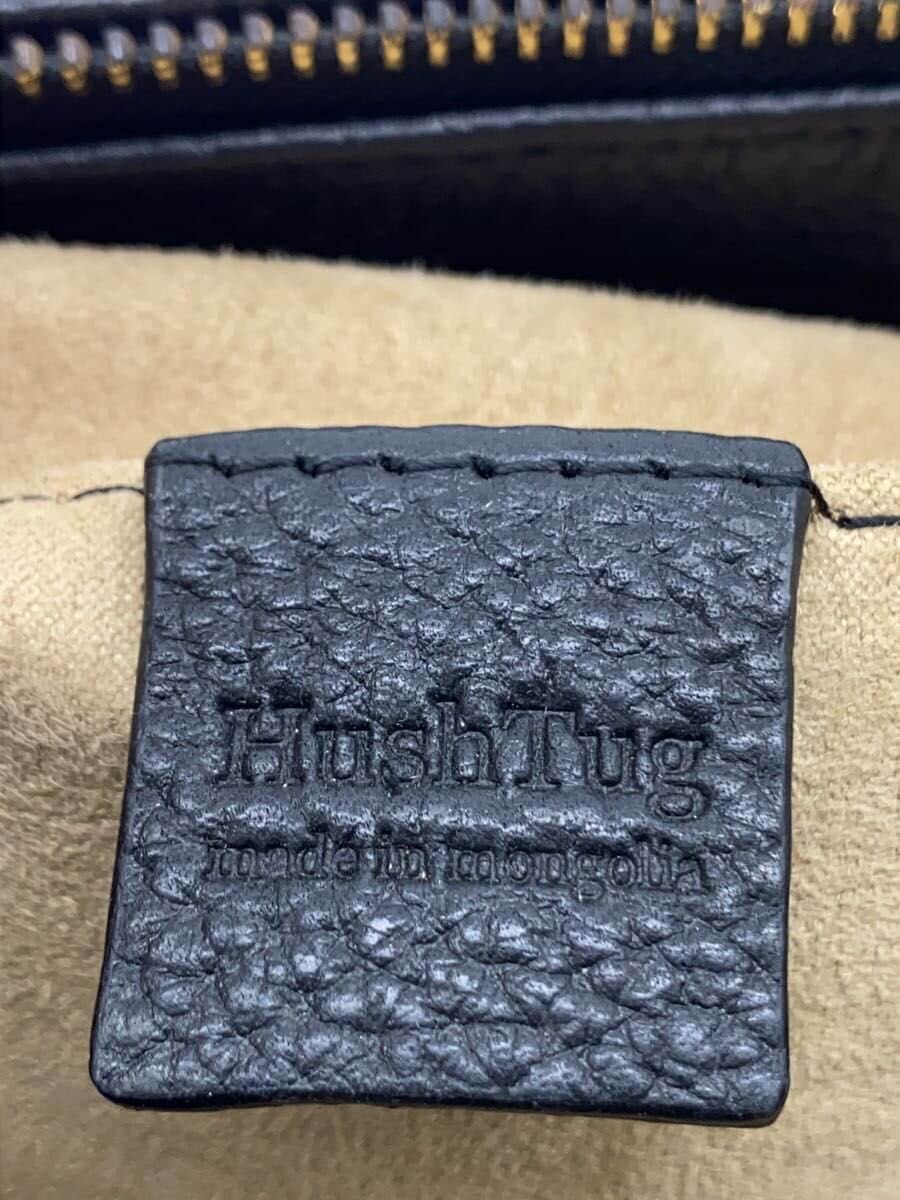 HushTug Tote Bag Leather BLK 5