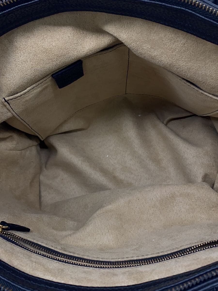 HushTug Tote Bag Leather BLK 6