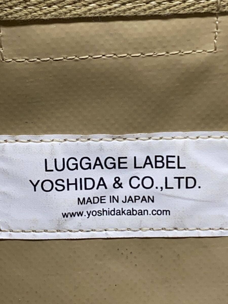 LUGGAGE LABEL Shoulder Bag -- BEG Plain 5