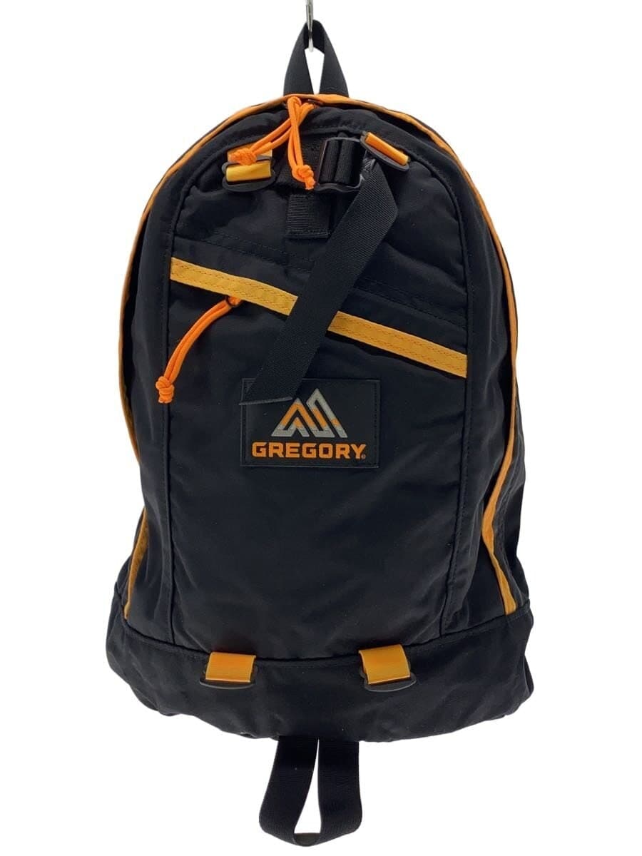 GREGORY backpack nylon black solid color