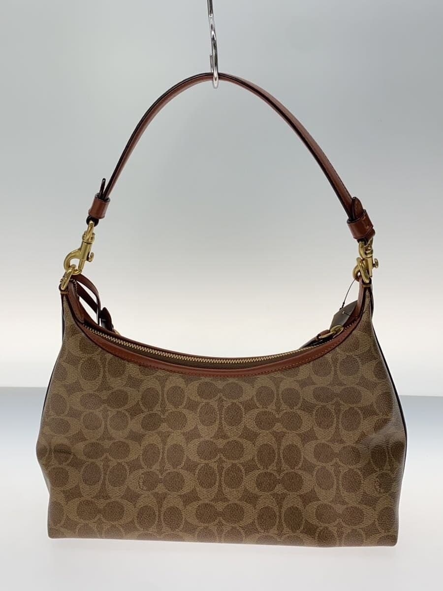 COACH Shoulder Bag Leather CML All Over Pattern CAM23 3