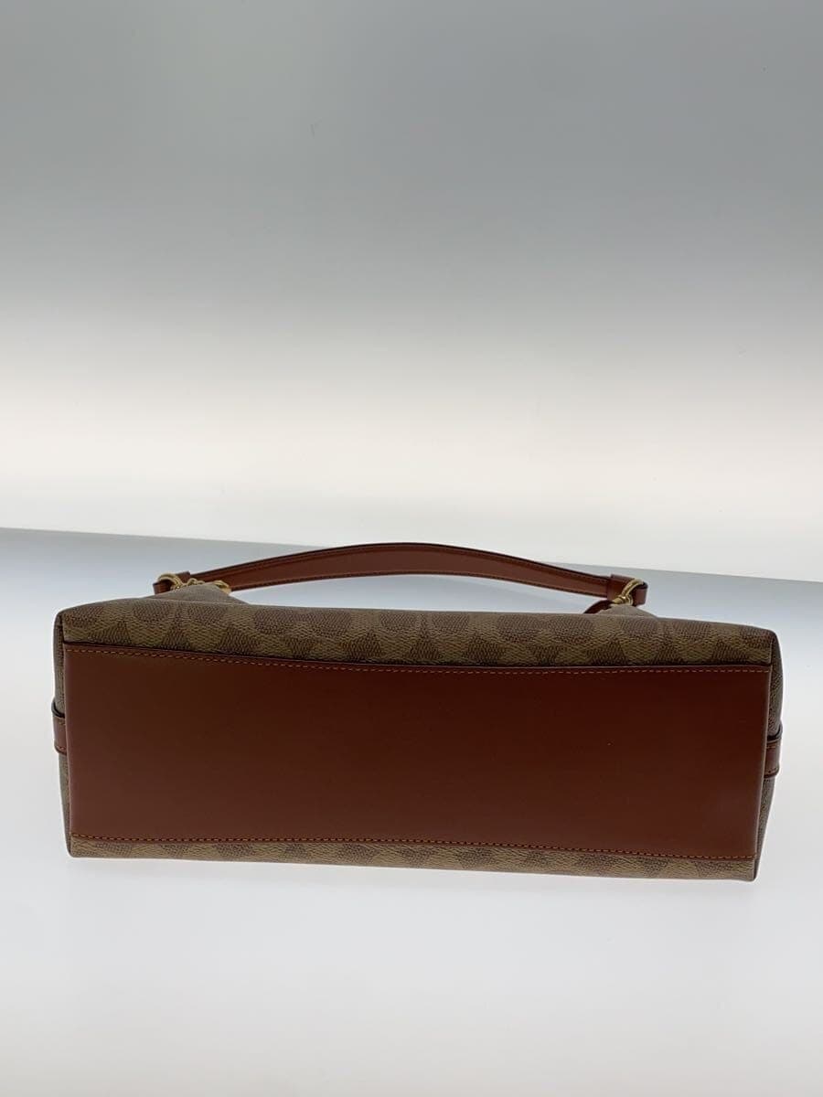 COACH Shoulder Bag Leather CML All Over Pattern CAM23 4