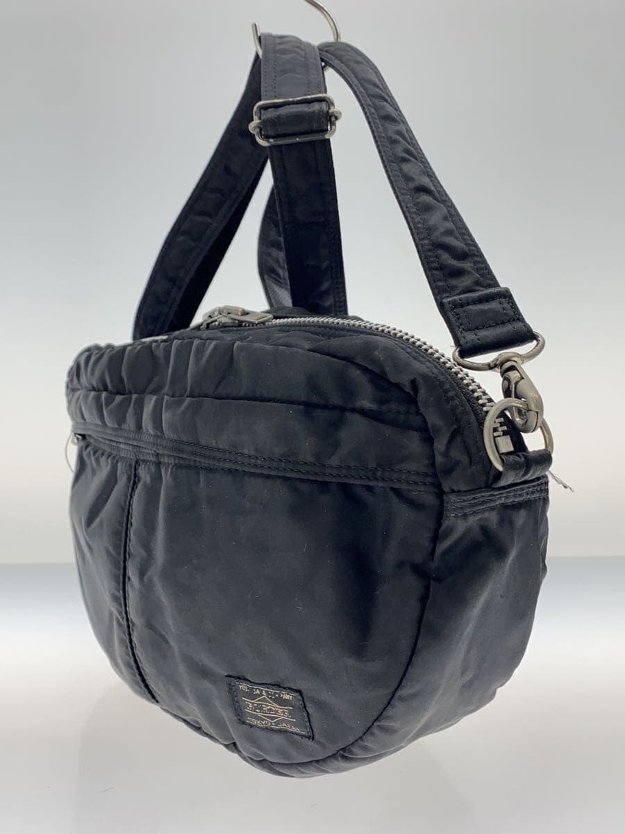 PORTER shoulder bag nylon black plain 2