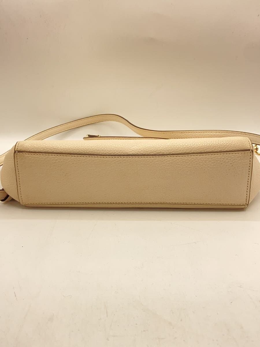 COACH Prairie Satchel Leather WHT Solid 4