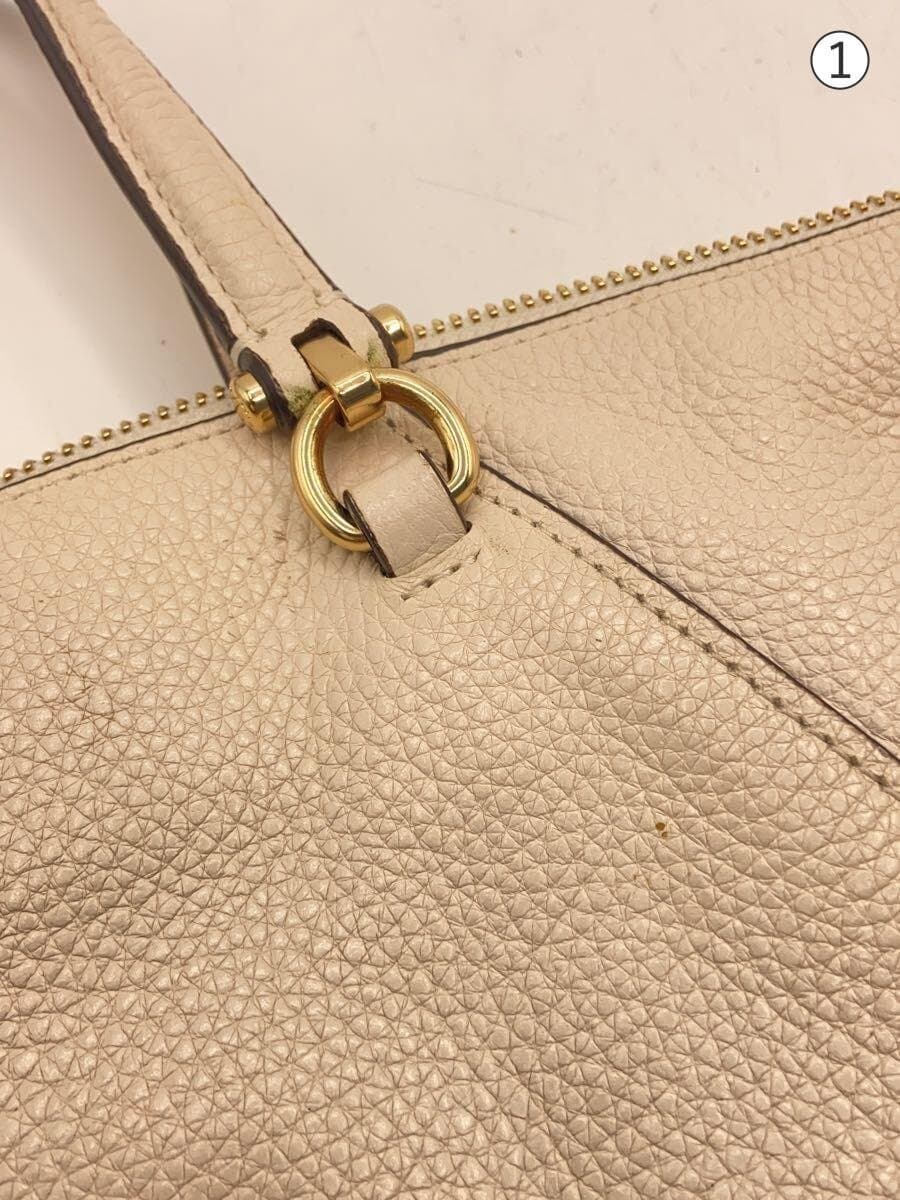 COACH Prairie Satchel Leather WHT Solid 7