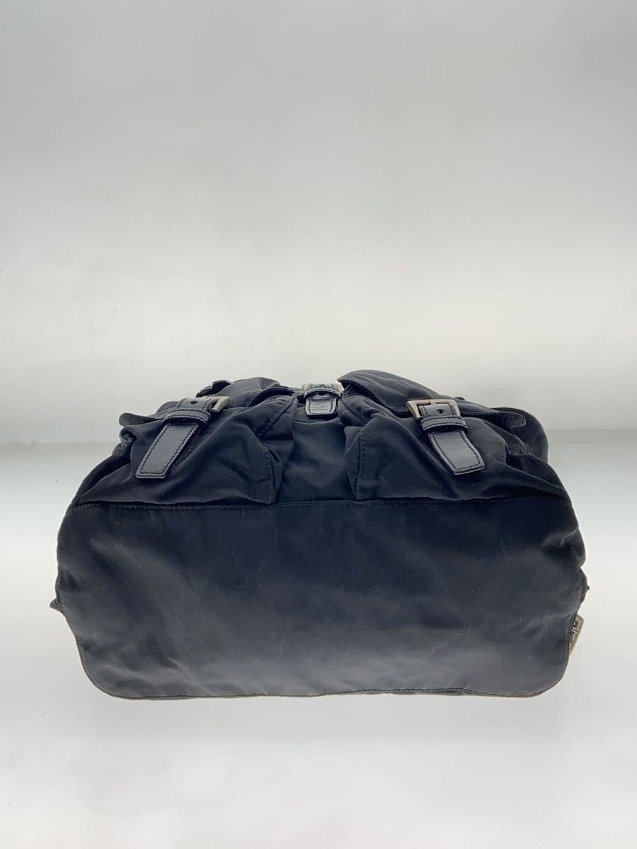 PRADA backpack nylon BLK plain 4