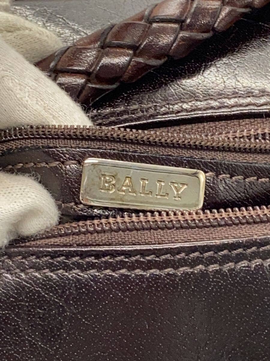 BALLY Handbag Leather BRW 5