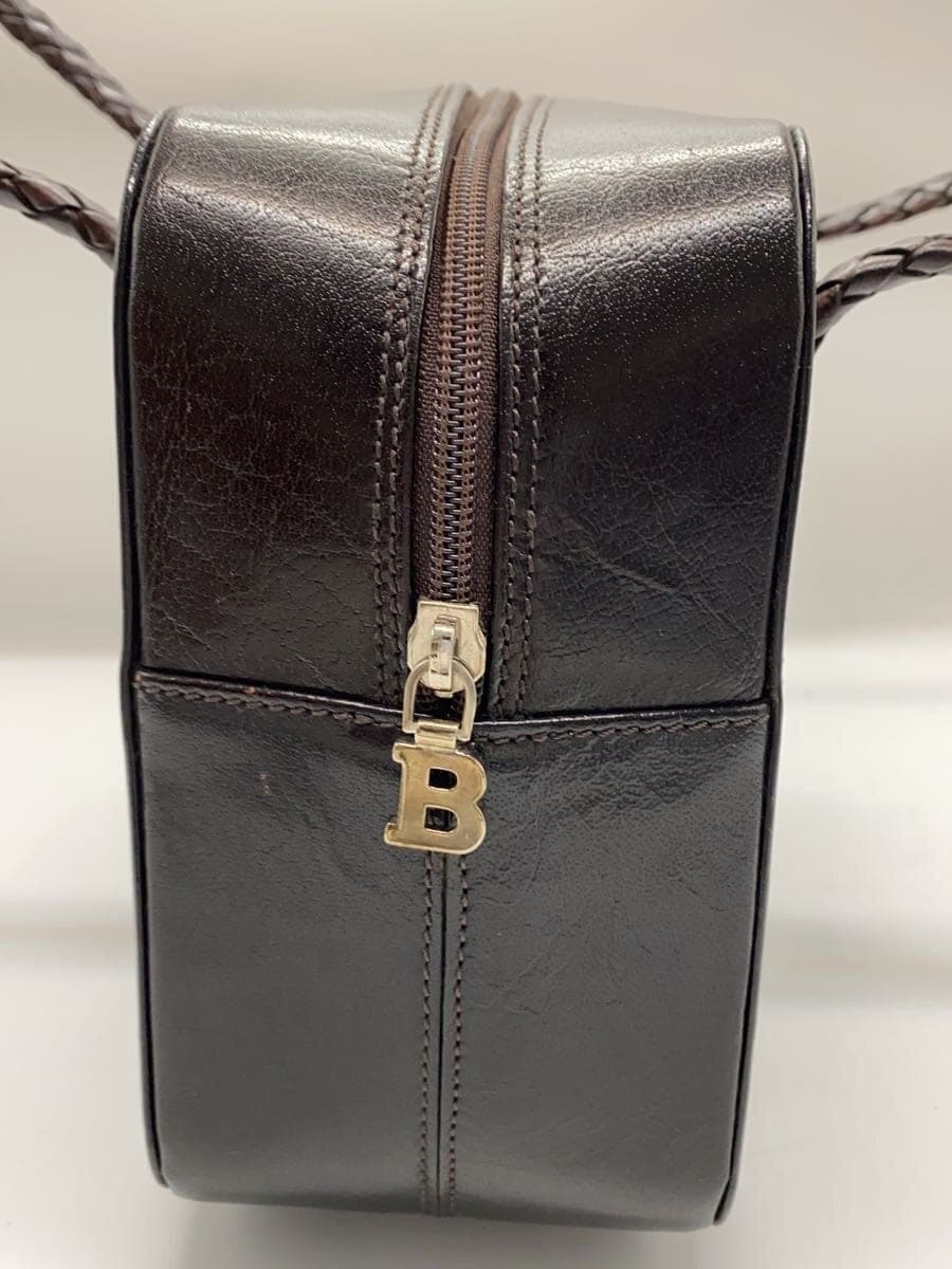 BALLY Handbag Leather BRW 7