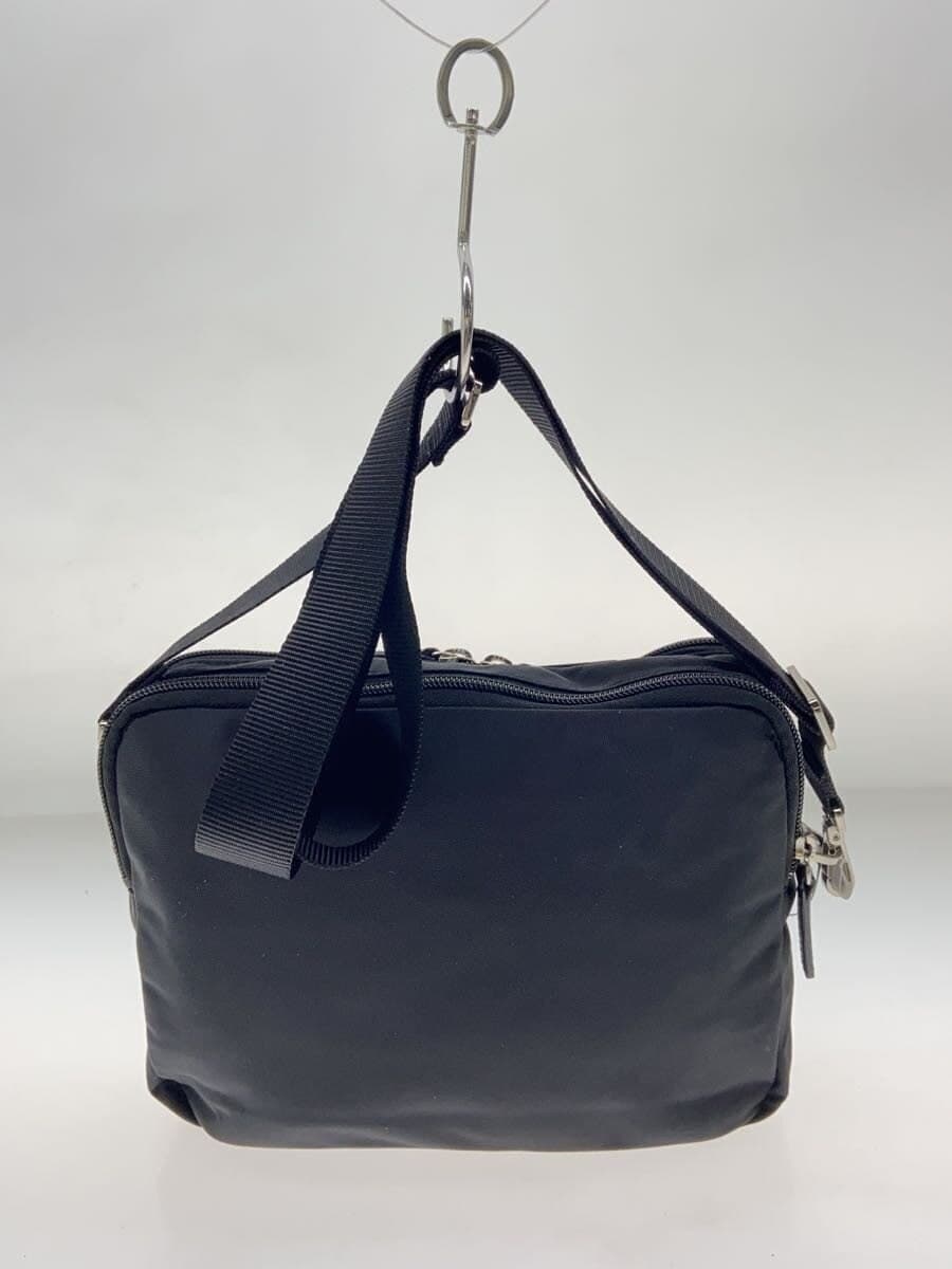 agnes b VOYAGE shoulder bag nylon BLK RAT01-03 3