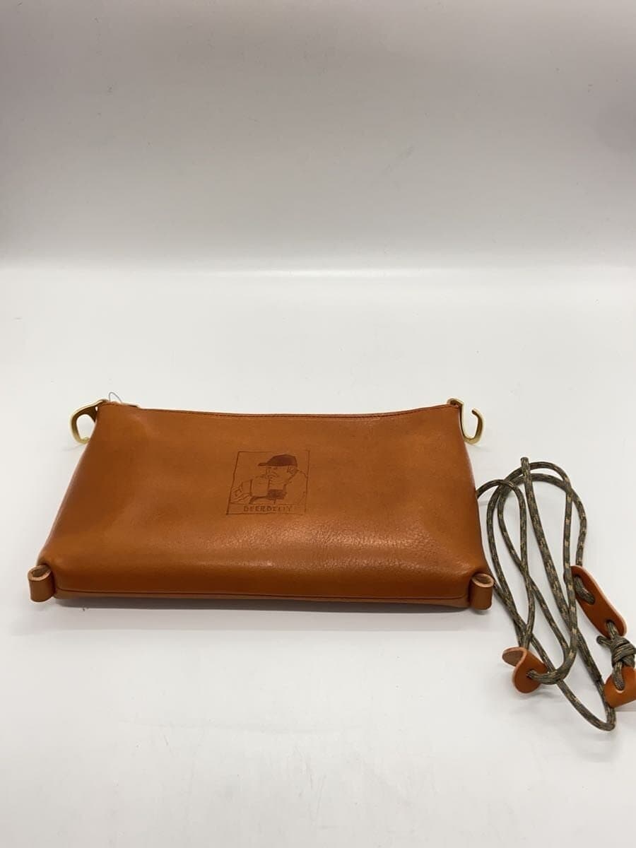 BEER BELLY Shoulder Bag Leather BRW Plain 7