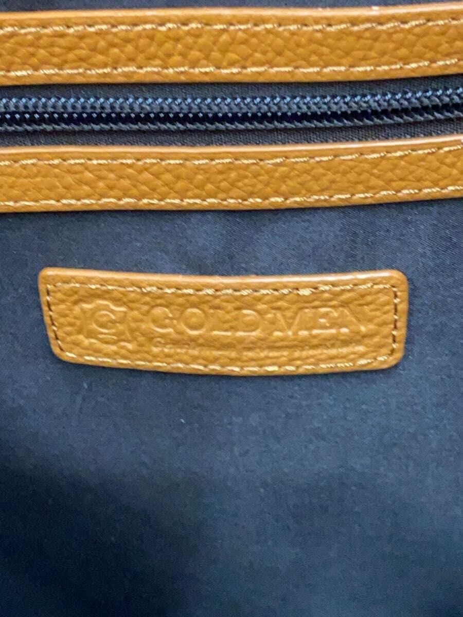 GOLD MEN Tote Bag Leather BRW 5