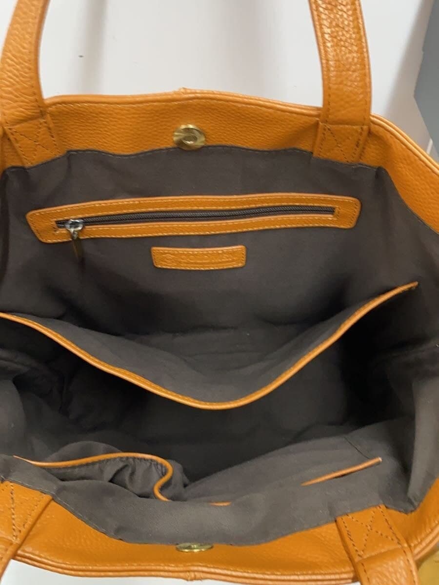 GOLD MEN Tote Bag Leather BRW 6