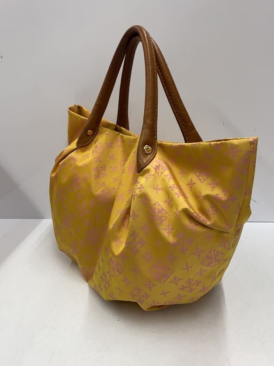 russet Handbag YLW All Over Pattern 2