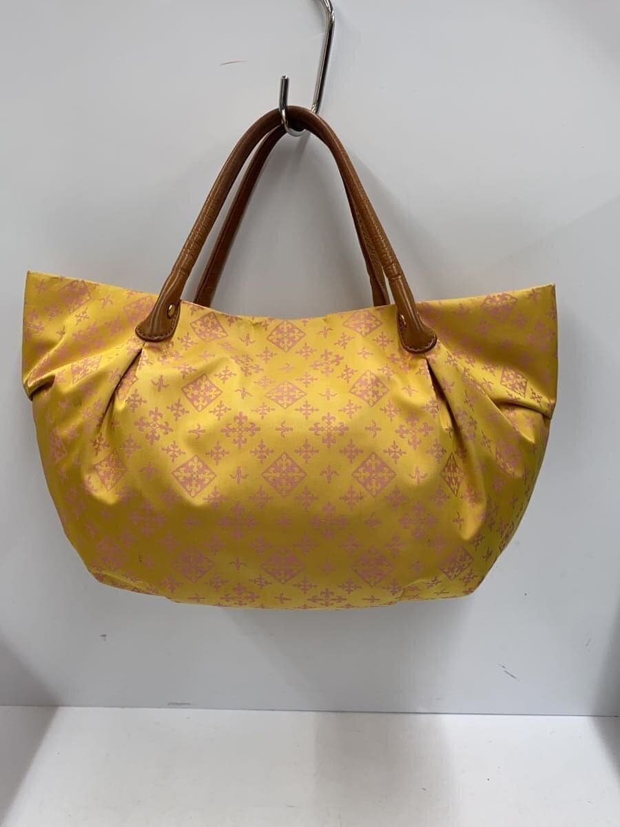 russet Handbag YLW All Over Pattern 3