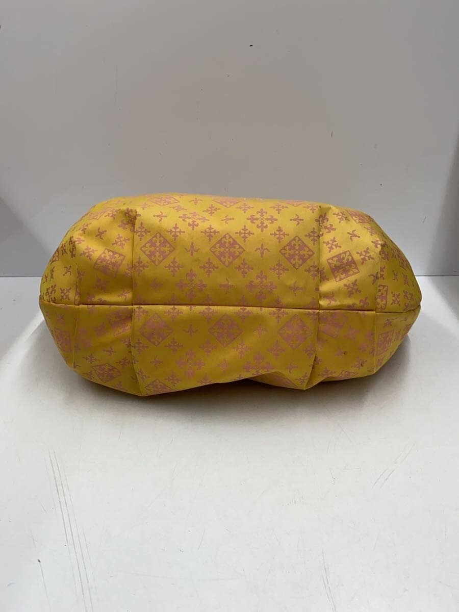 russet Handbag YLW All Over Pattern 4