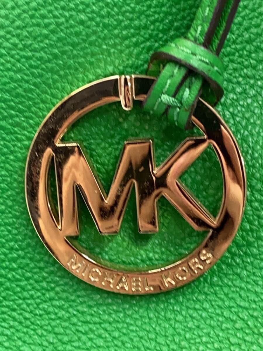 MICHAEL KORS Handbag Leather GRN 5