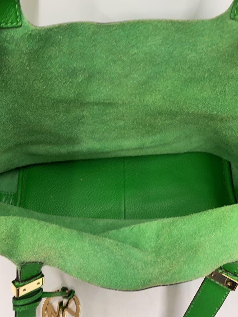 MICHAEL KORS Handbag Leather GRN 6