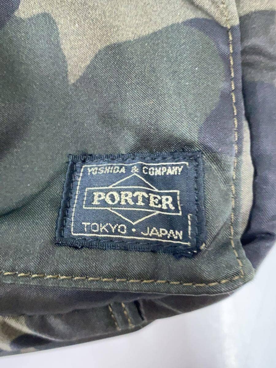 PORTER Shoulder Bag TANKER 30th Anniversary -- Green Camouflage Porter 5