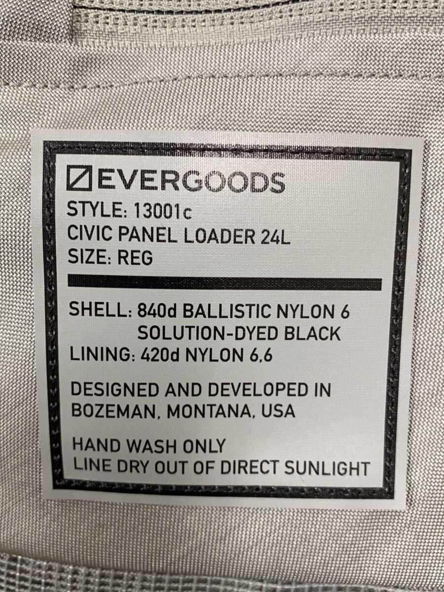 EVERGOODS Backpack Black Plain Evergoods CIVIC PANEL LOADER 24L V2 5