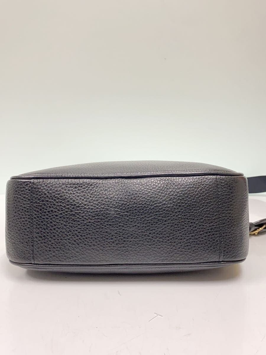 COACH Shoulder Bag - All Leather Leather Black Coach 75818 75818 4