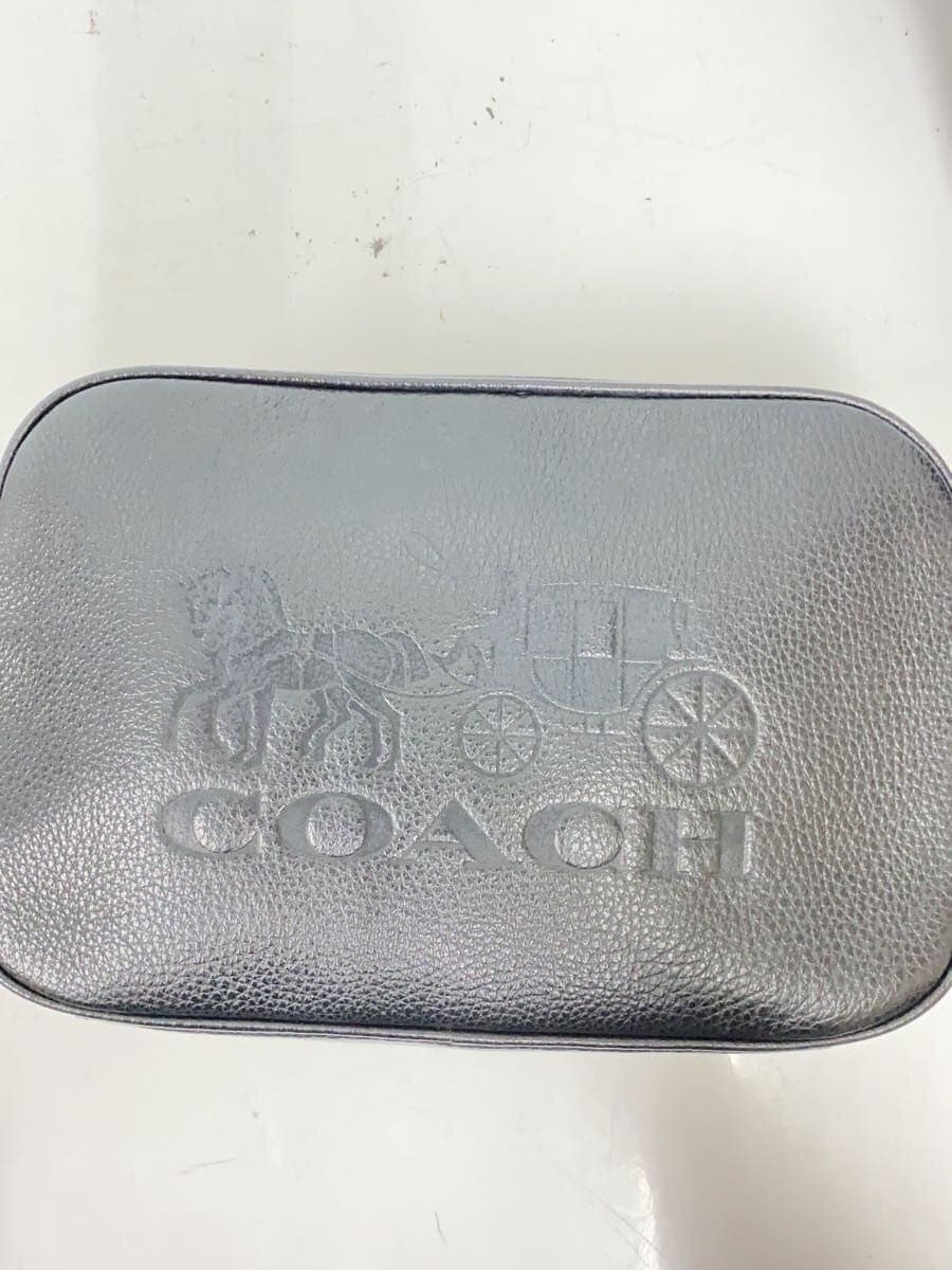 COACH Shoulder Bag - All Leather Leather Black Coach 75818 75818 5