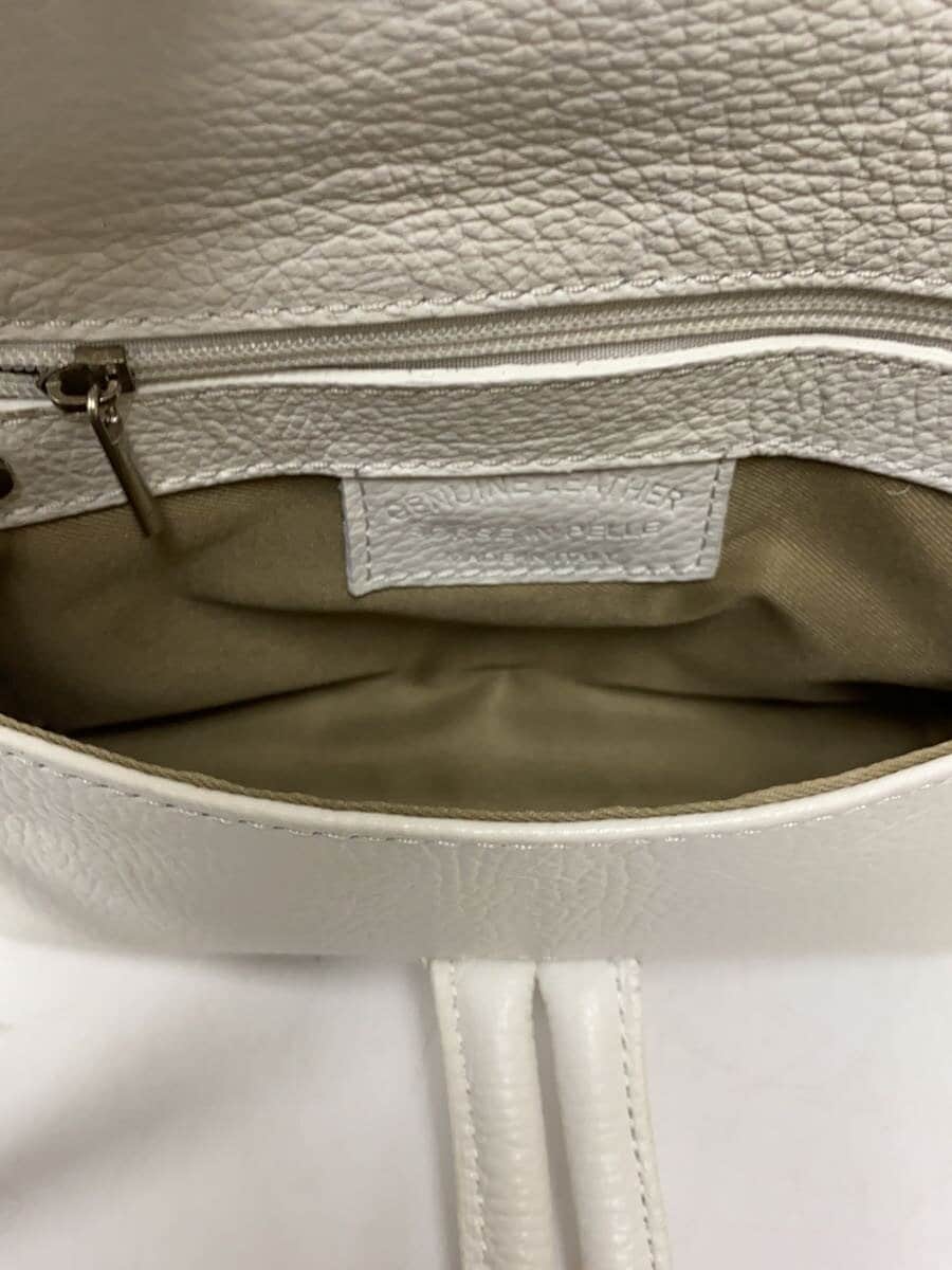 Other brand shoulder bag leather white BORSE IN PELLE Pelleborsa 6