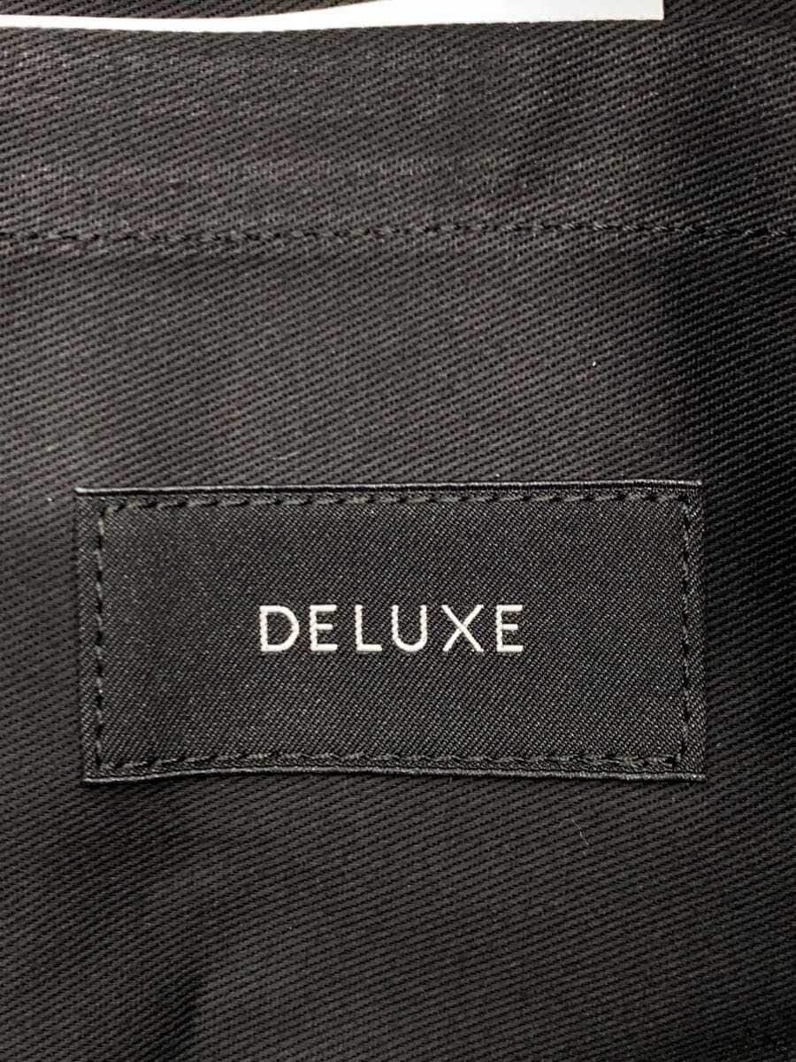 DELUXE(Deluxe Clothing)Tote Bag Cotton BLK All Over Pattern 5