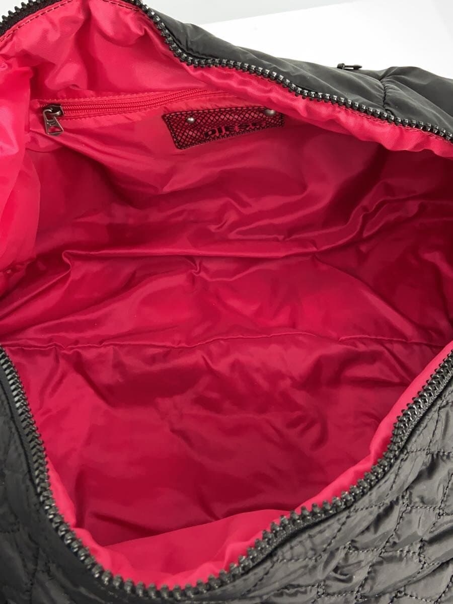 DIESEL Shoulder Bag Nylon BLK Solid 6