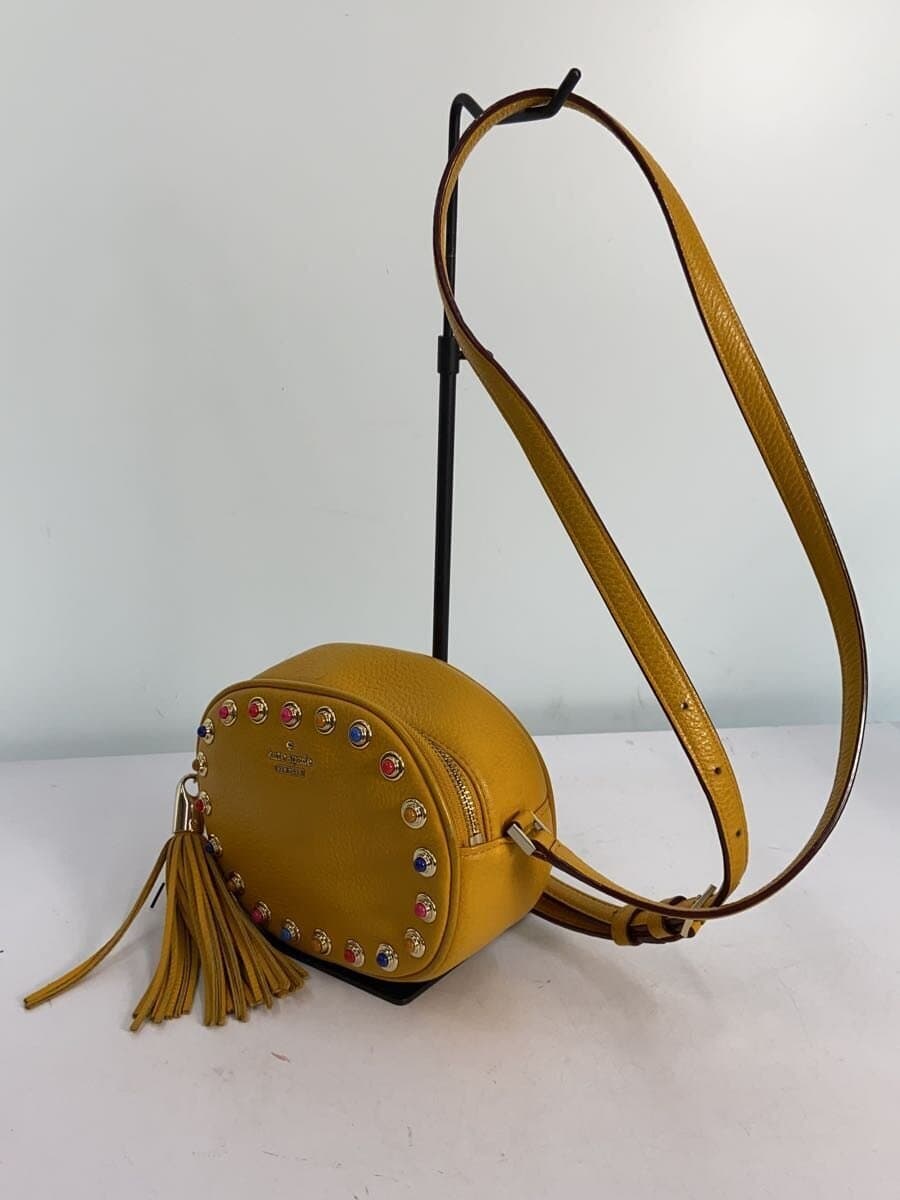 kate spade new york Shoulder Bag Leather YLW 2