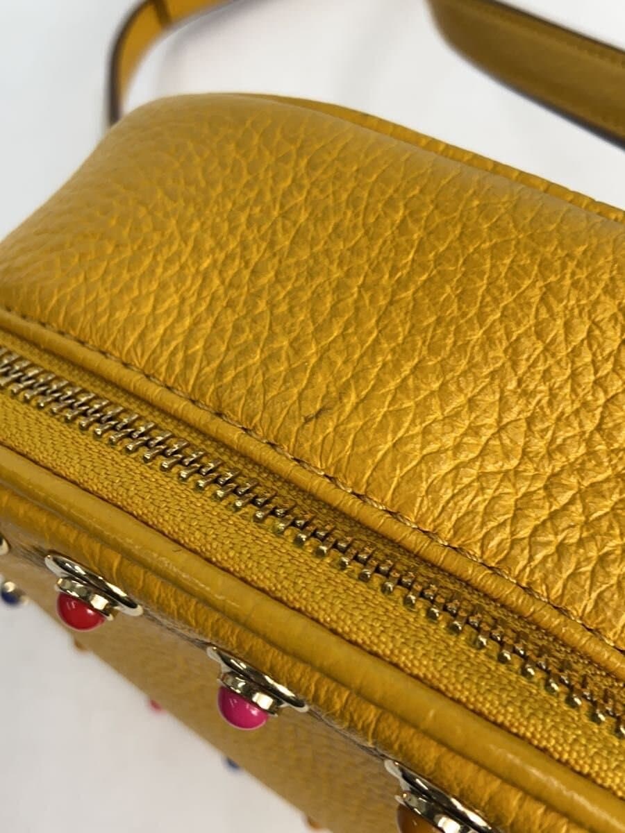 kate spade new york Shoulder Bag Leather YLW 7