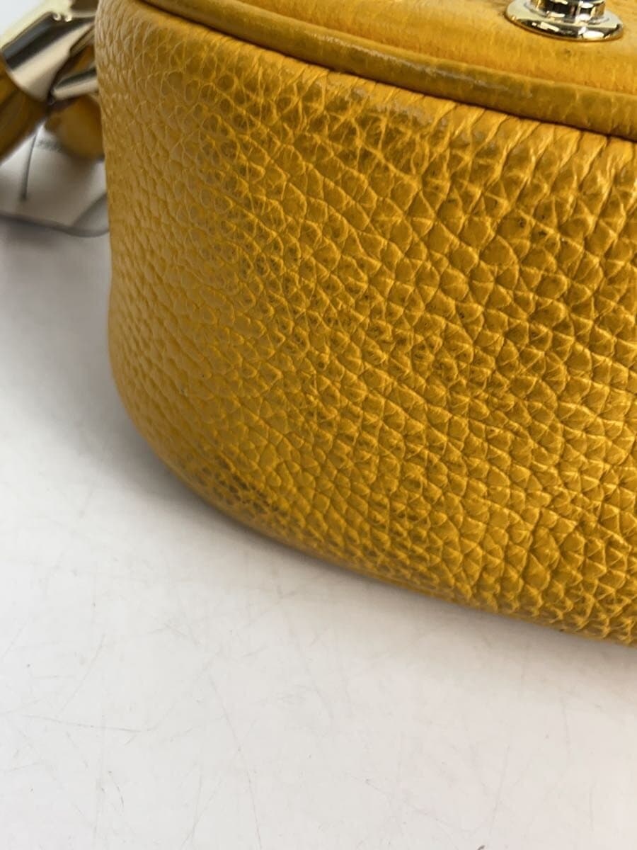 kate spade new york Shoulder Bag Leather YLW 8