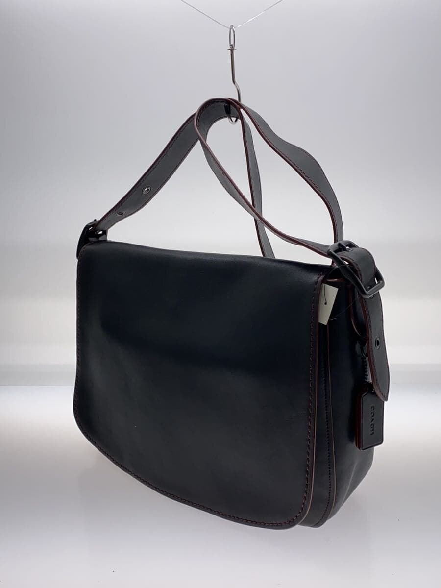COACH Shoulder Bag Leather BLK 9170 2