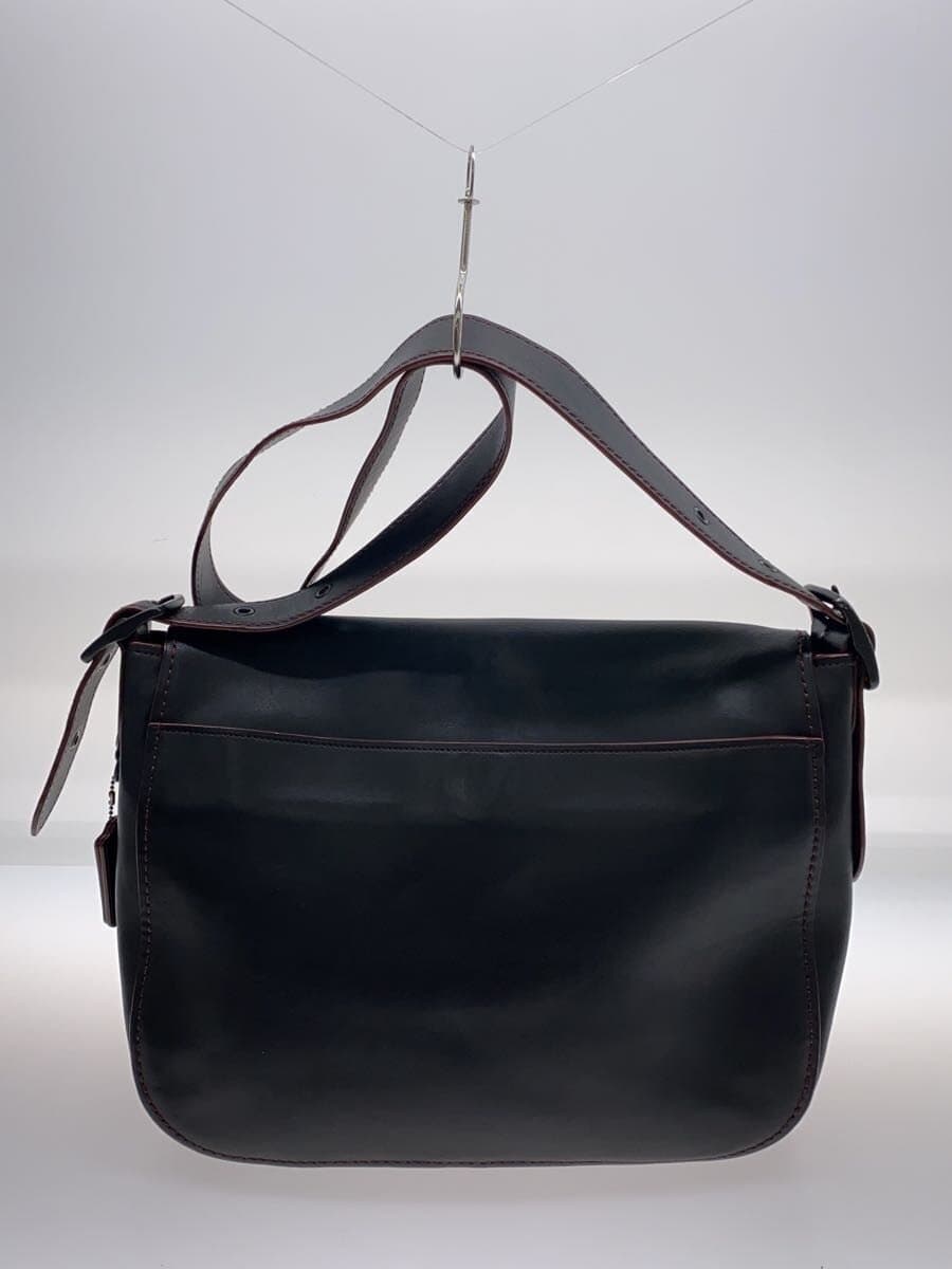 COACH Shoulder Bag Leather BLK 9170 3