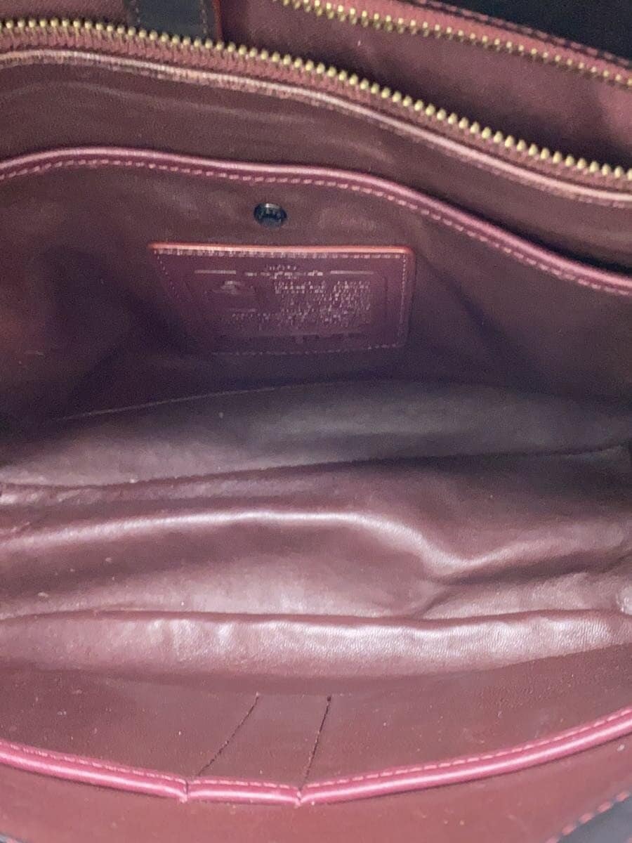 COACH Shoulder Bag Leather BLK 9170 6