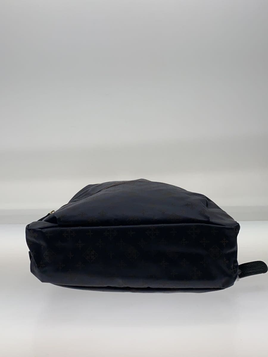 russet Backpack Polyester NVY All Over Pattern 4