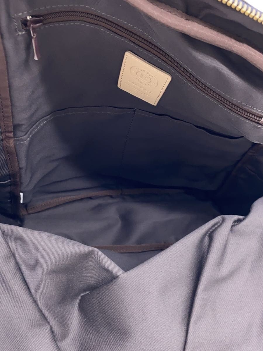 russet Backpack Polyester NVY All Over Pattern 6