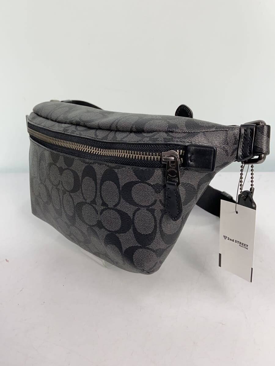 COACH Waist Bag PVC BLK C1411 2
