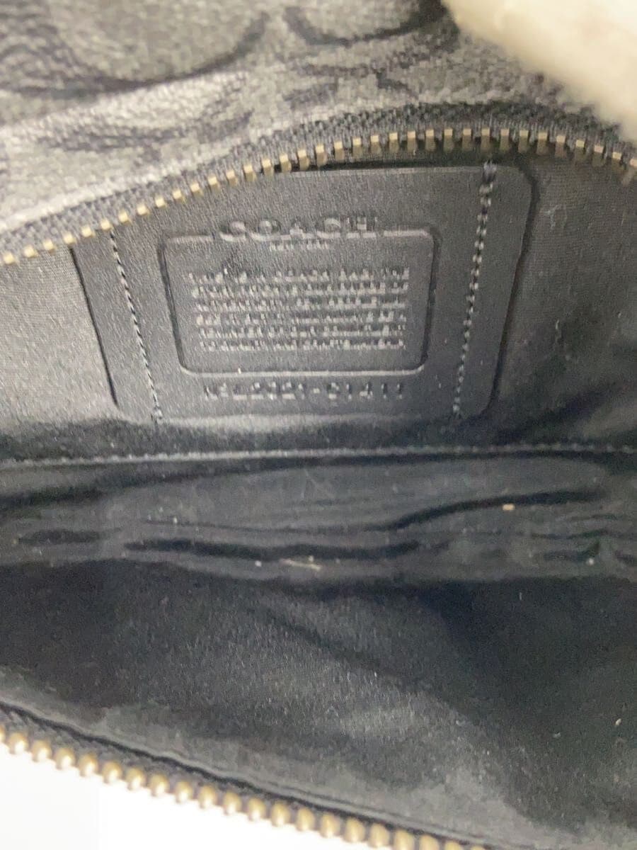 COACH Waist Bag PVC BLK C1411 6