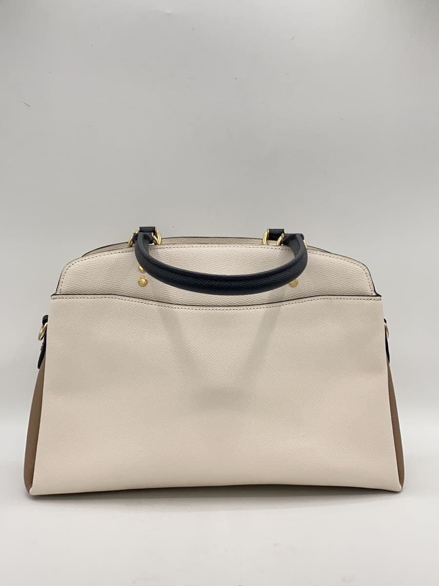 COACH Lily Carryall_Color Block Leather WHT Solid 3