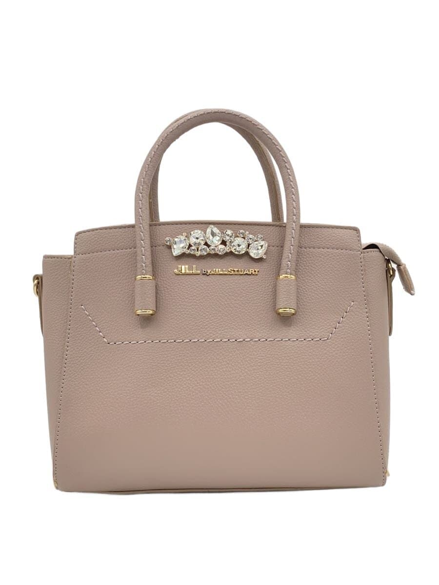 JILL by JILLSTUART Bijou Royal Tote 2-Way Shoulder Bag Leather PNK 125-9181137