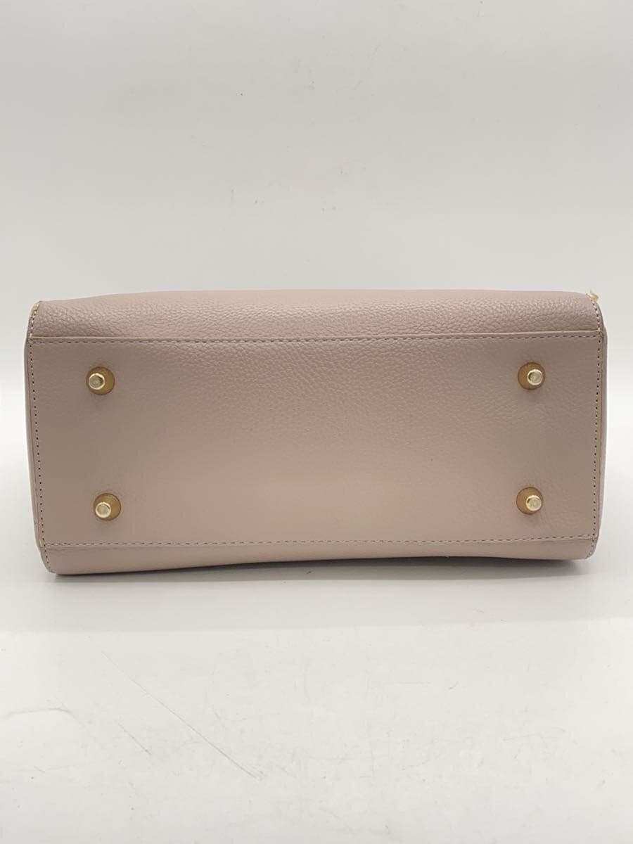 JILL by JILLSTUART Bijou Royal Tote 2-Way Shoulder Bag Leather PNK 125-9181137 4