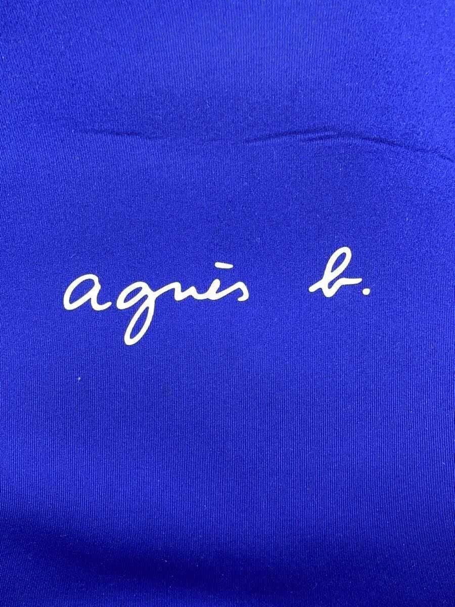 agnes b. Shoulder Tote Bag Neoprene Material ras19-02 5