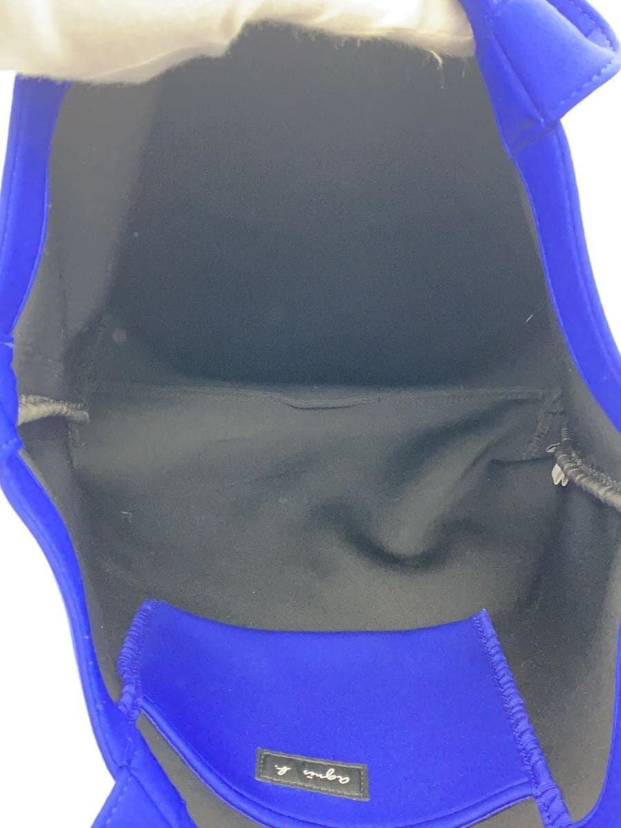 agnes b. Shoulder Tote Bag Neoprene Material ras19-02 6
