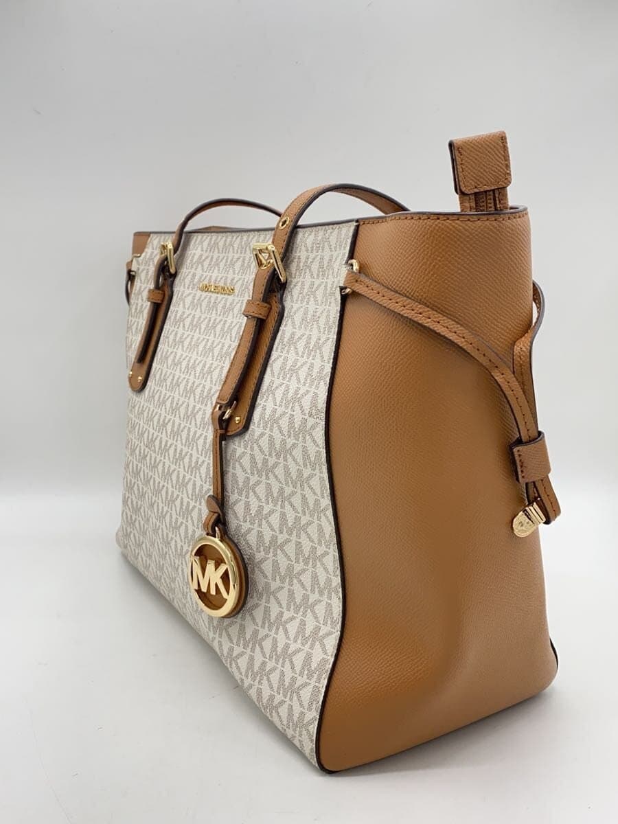 MICHAEL KORS Tote Bag Leather BRW All Over Pattern ac-2001 2