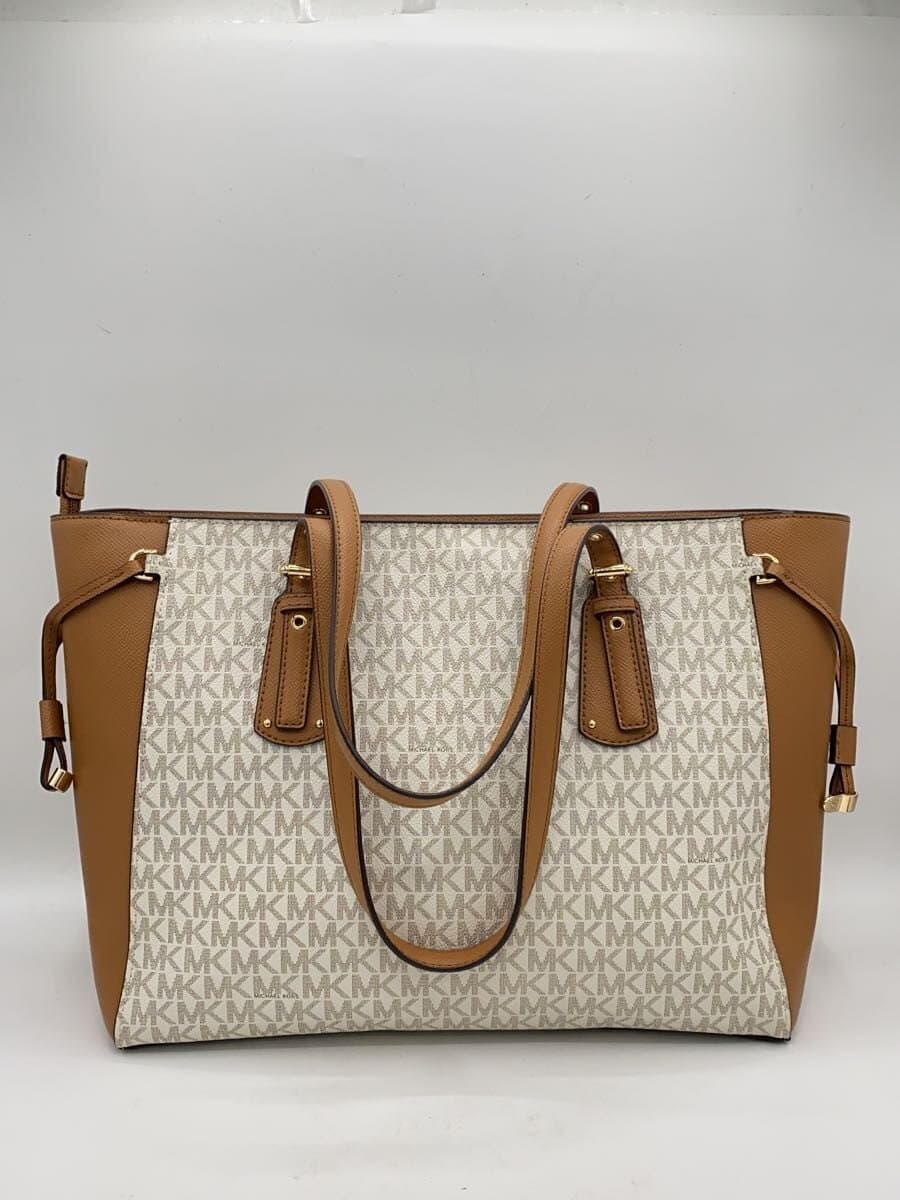 MICHAEL KORS Tote Bag Leather BRW All Over Pattern ac-2001 3