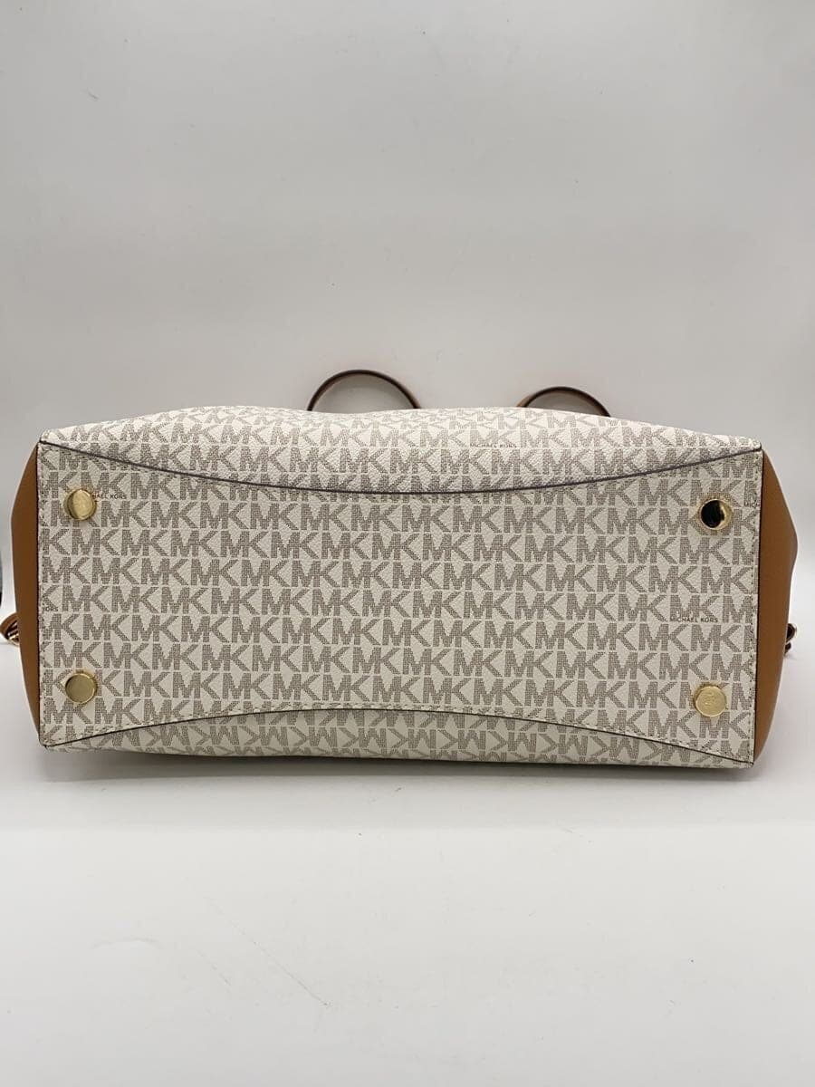 MICHAEL KORS Tote Bag Leather BRW All Over Pattern ac-2001 4