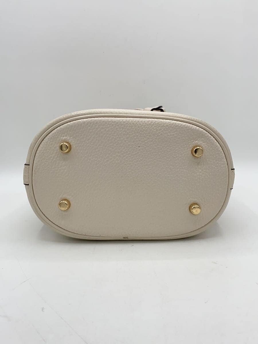 COACH Dempsey Drawstring Bucket Bag Signature Stripe PVC BEG All Over Pattern C41 4