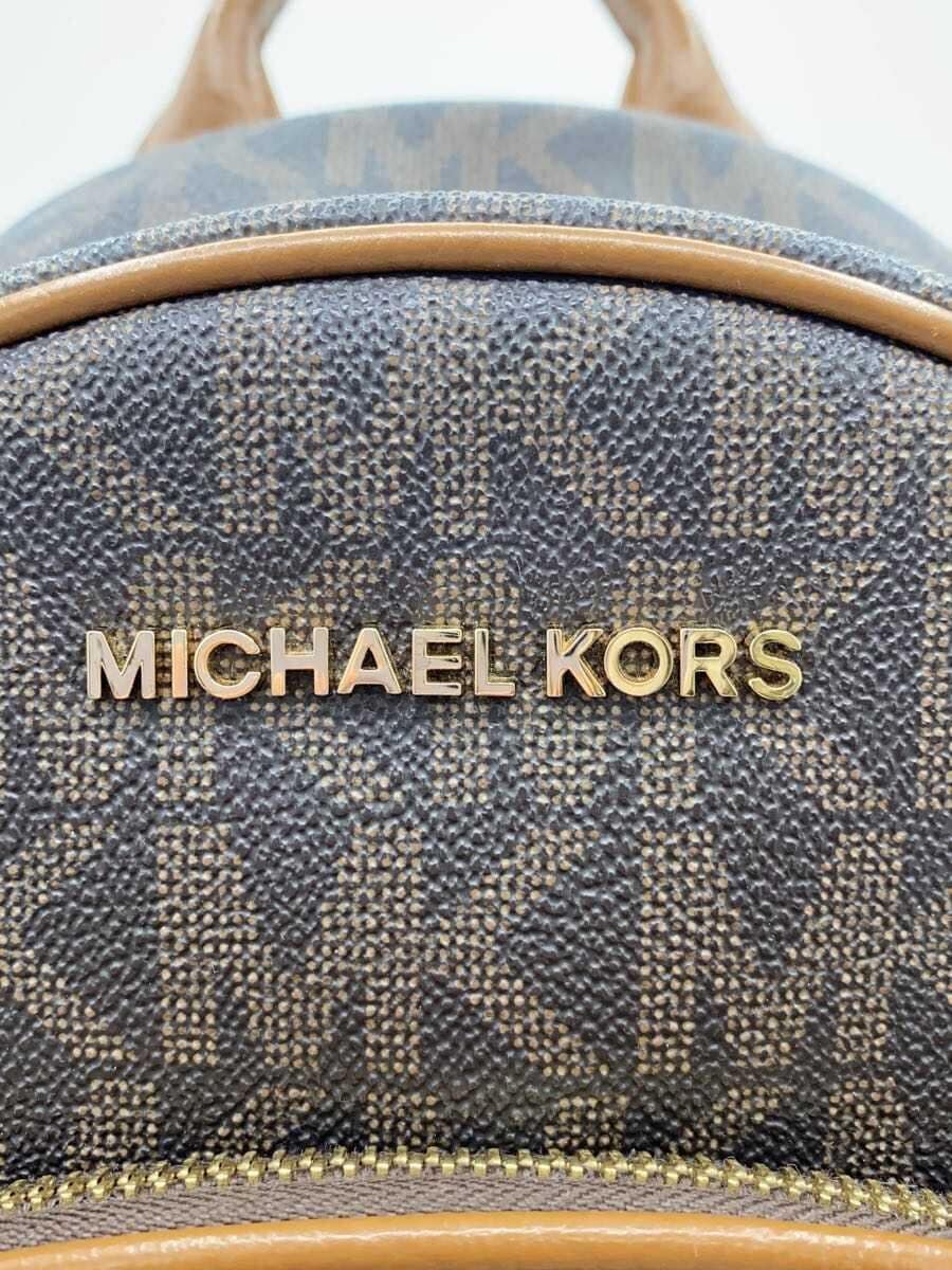 MICHAEL MICHAEL KORS Backpack Leather BRW Monogram nb-1711 5