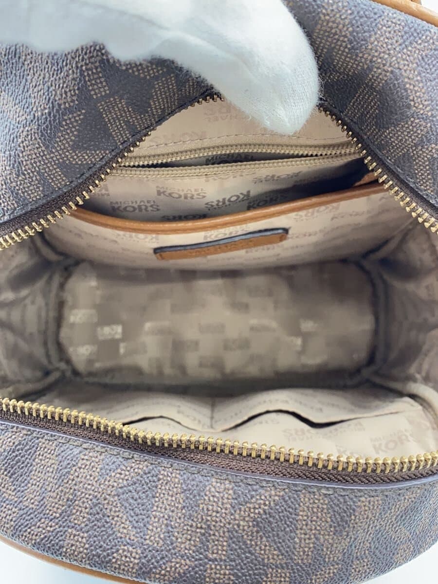 MICHAEL MICHAEL KORS Backpack Leather BRW Monogram nb-1711 6
