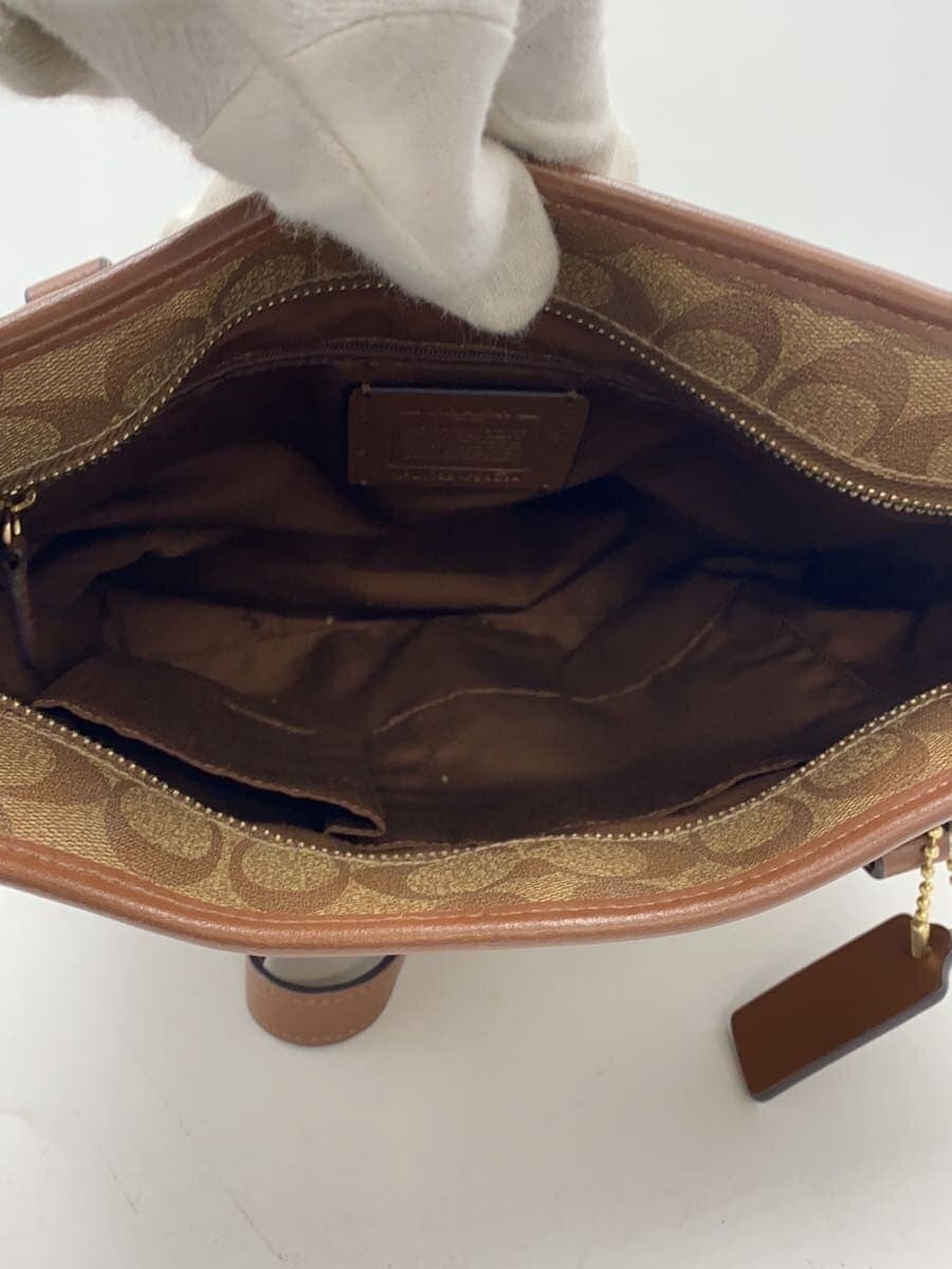 COACH Tote Bag_Signature Leather BRW F58294 6